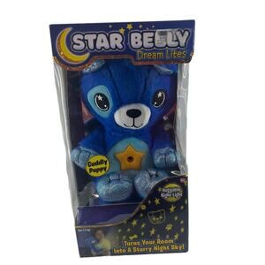As Seen on TV Star Belly Dream Lites TV 14" Puppy Stuffed Animal